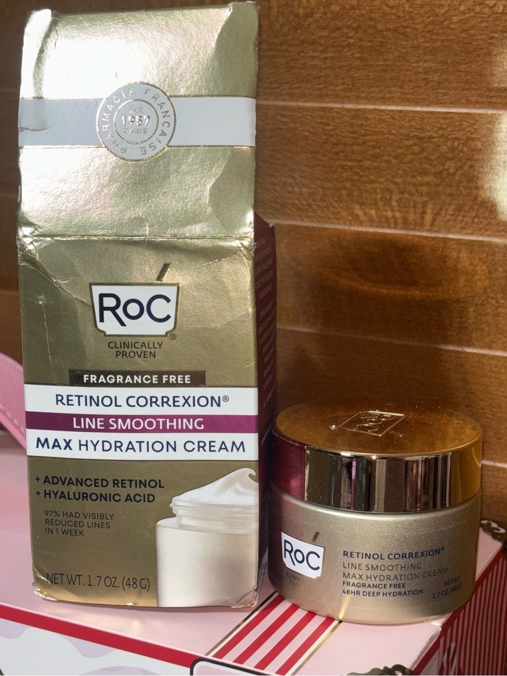 RoC Retinol Correxion Line Smoothing Max Hydration Cream